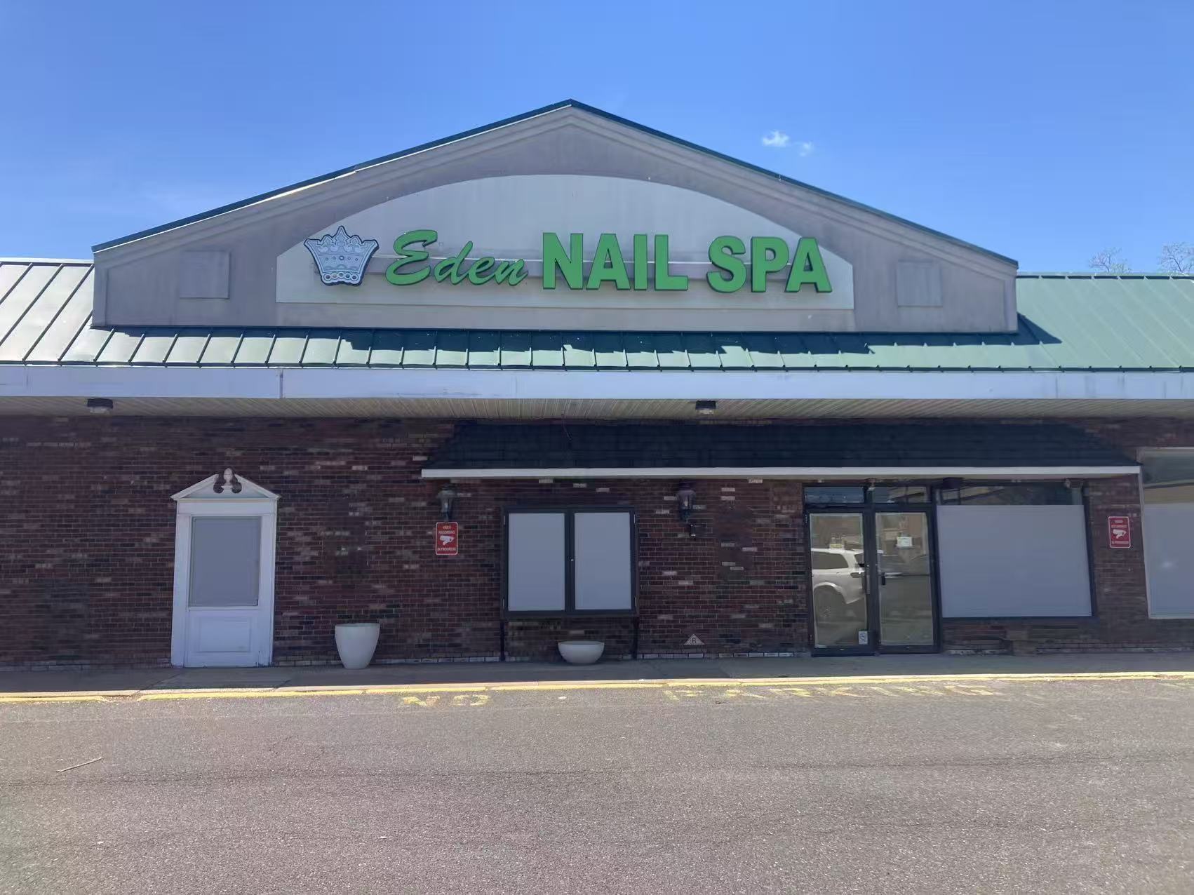 Eden Nail Spa storefront in Lincroft